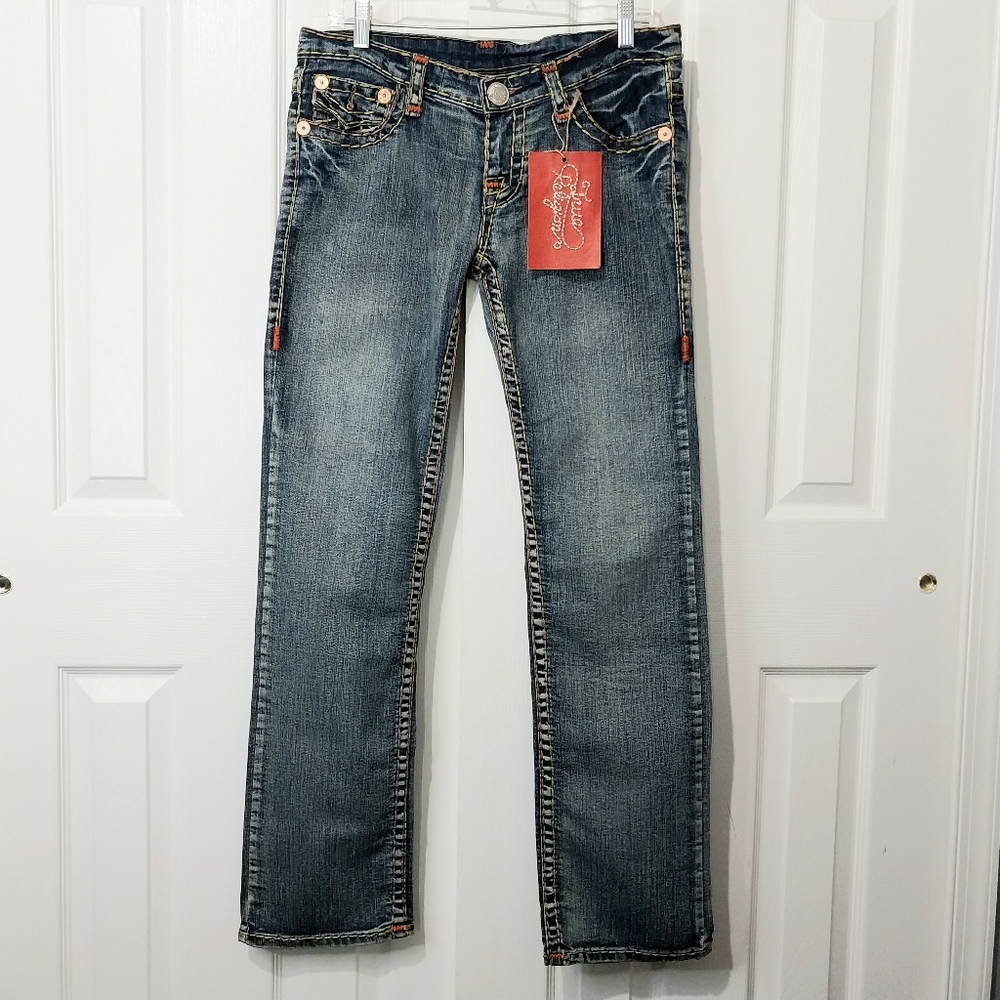 True Religion Billy Super‎ T Low Rise Jeans, NWT, Size 31